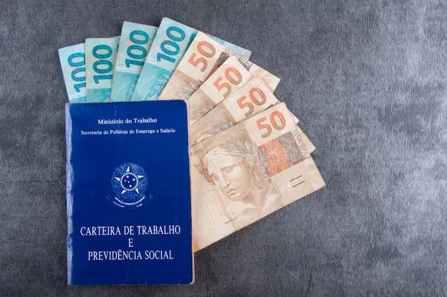 carteira de trabalho brasileira com notas reais 259266 1067