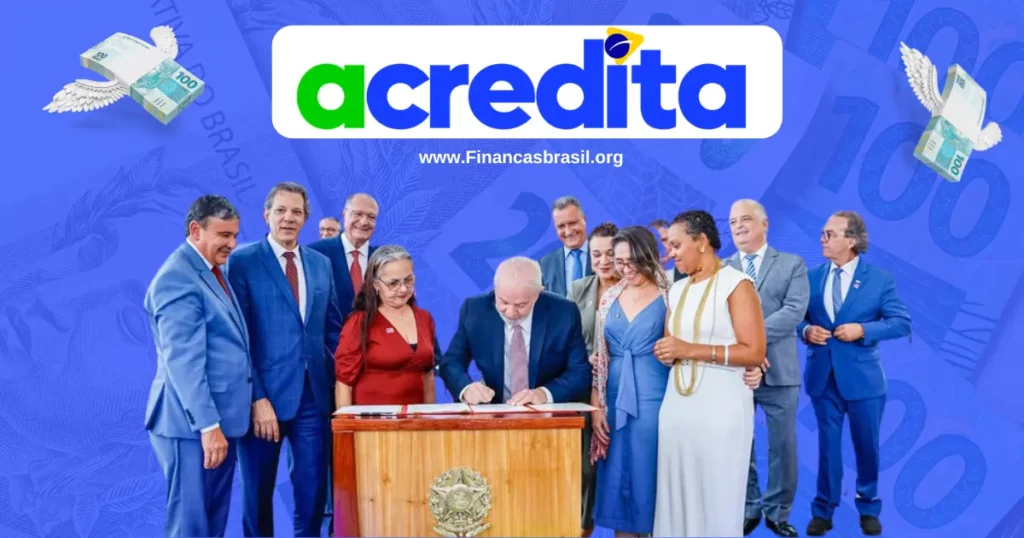 O Governo Federal anunciou uma iniciativa ousada, o programa Acredita, em meio a um movimento para fortalecer os setores informais e rurais da economia.