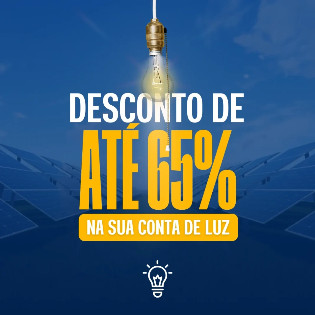 O programa Tarifa Social de Energia Elétrica oferece desconto de 65% na conta de luz para famílias de baixa renda.