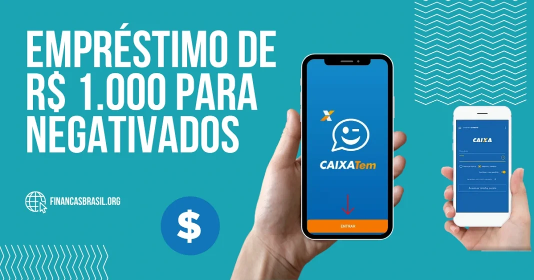 Embora seja difícil conseguir crédito sendo negativado no Brasil, a Caixa Econômica Federal oferece uma alternativa acessível por meio do aplicativo Caixa Tem, facilitando o processo de solicitação de empréstimo mesmo para quem tem restrições de nome.