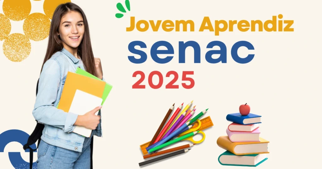 O Programa Jovem Aprendiz Senac é uma grande oportunidade para jovens entre 14 e 24 anos que desejam iniciar suas carreiras profissionais.